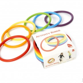 Gonge - Activiteitenringen 6 pcs.6 colours