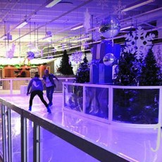 Synthetische schaatsbaan huren