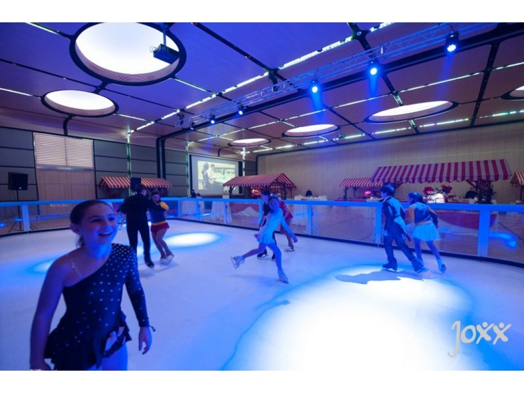 Synthetische schaatsbaan huren