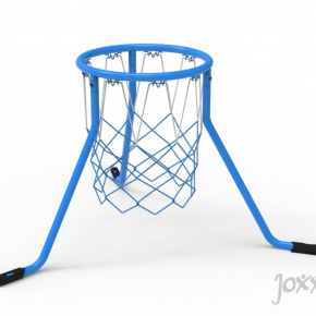 EzyRoller Basketbal Hoepel Blauw