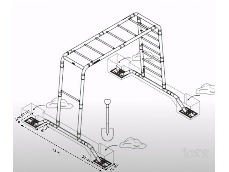 Afmeting BERG PlayBase