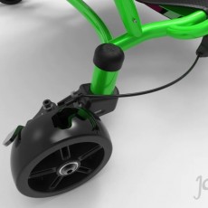 EzyRoller Drifter Pro X lichtgroen rem