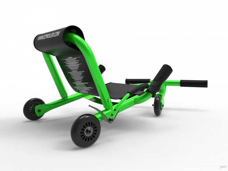 EzyRoller mini groen back