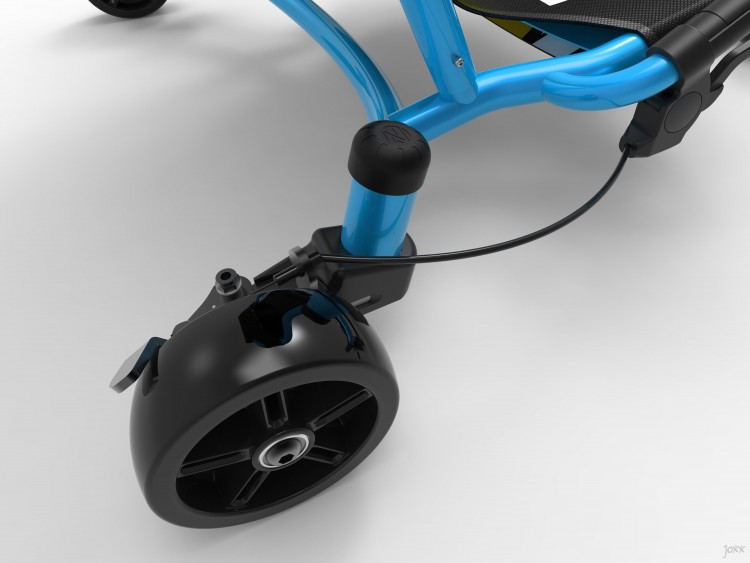 ezyroller drifter pro x blauw rem