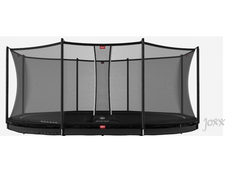 BERG GRAND FAVORIT INGROUND 520 BLACK + SAFETY NET COMFORT