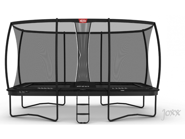 BERG Ultim Champion 500 Zwart + Safety Net Deluxe XL