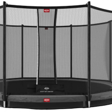 BERG Favorit InGround 380 Grijs + Safety Net Comfort