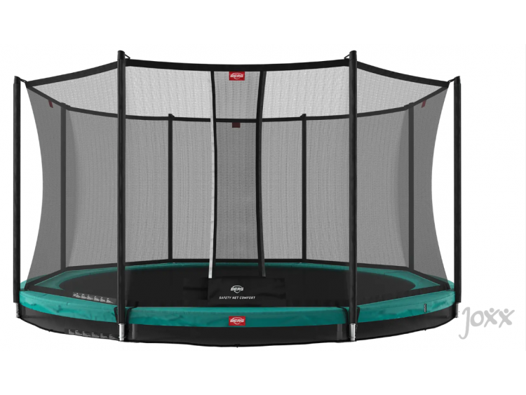 BERG Favorit InGround 430 Groen + Safety Net Comfort