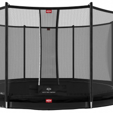 BERG Favorit InGround 430 Zwart + Safety Net Comfort