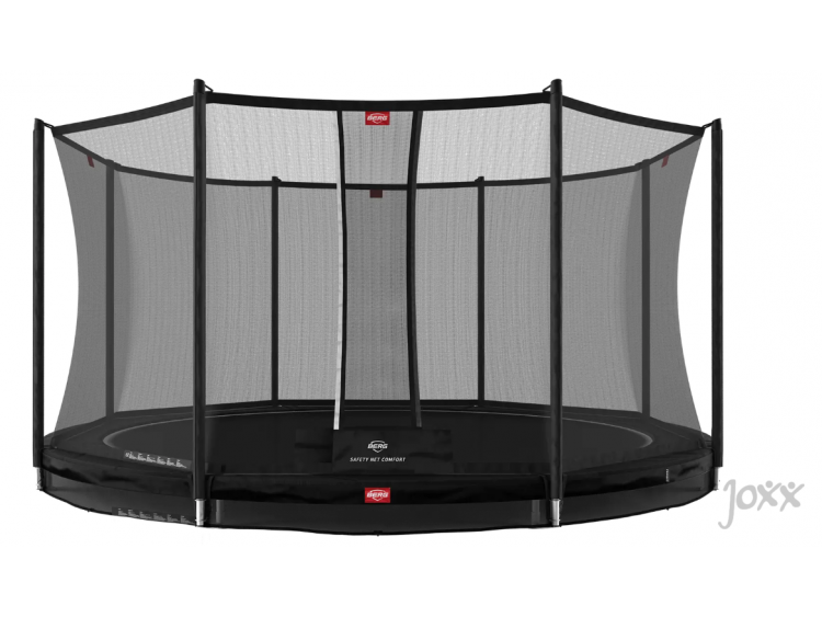 BERG Favorit InGround 430 Zwart + Safety Net Comfort