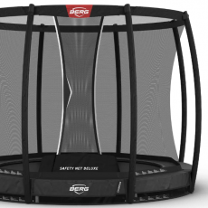 BERG Champion InGround 270 Grijs + Safety Net Deluxe