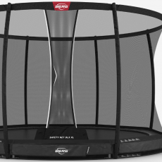 BERG CHAMPION INGROUND 430 GREY + SAFETY NET DLX XL