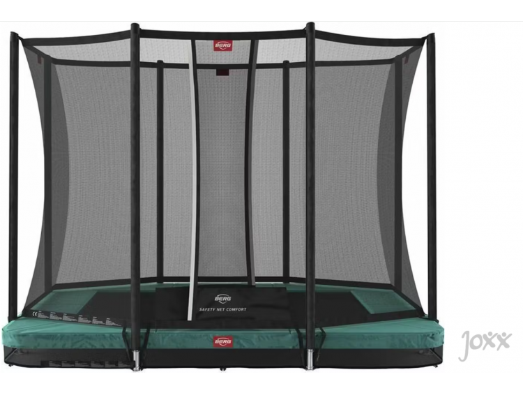 BERG Ultim Favorit InGround 280 Groen + Safety Net Comfort