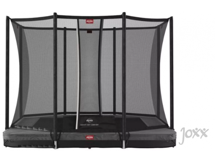 BERG Ultim Favorit InGround 280 Grijs + Safety Net Comfort