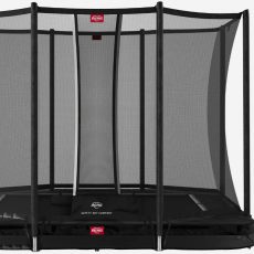 BERG Ultim Favorit InGround 280 Zwart + Safety Net Comfort