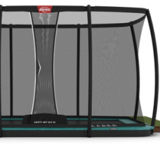 BERG Ultim Champion FlatGround 410 Groen + Safety Net Deluxe XL