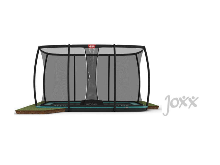 BERG Ultim Champion FlatGround 410 Groen + Safety Net Deluxe XL