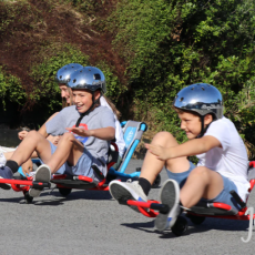 EzyRoller Drifter Pro X zwart - verlengbaar