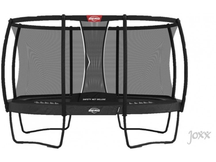 BERG Grand Champion 350 Grijs + Safety Net Deluxe
