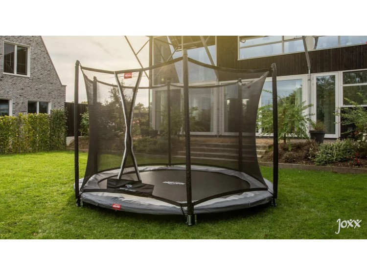 BERG Favorit InGround Grijs + Safety Net Comfort