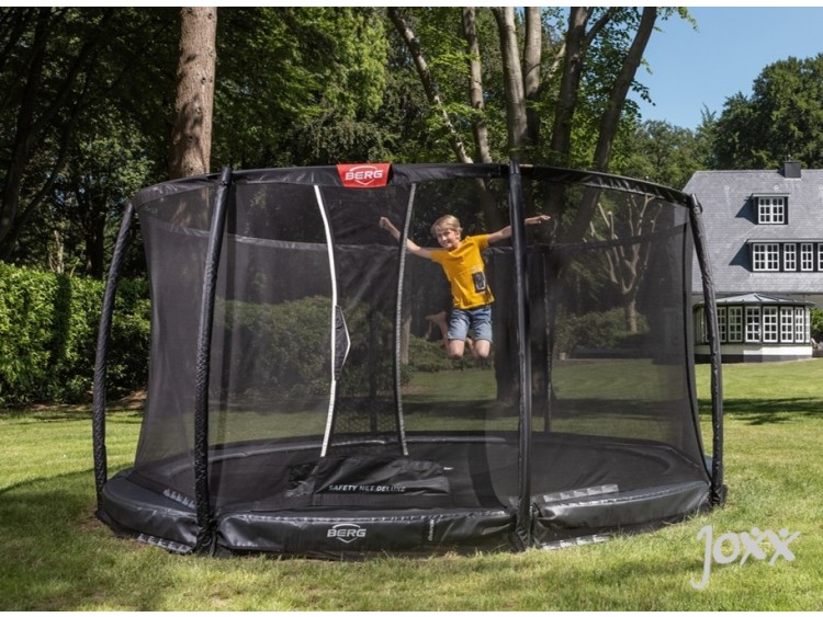 BERG Champion Grijs + Safety Net Deluxe (1)