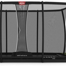 BERG Champion FlatGround Zwart + Safety Net Deluxe XL